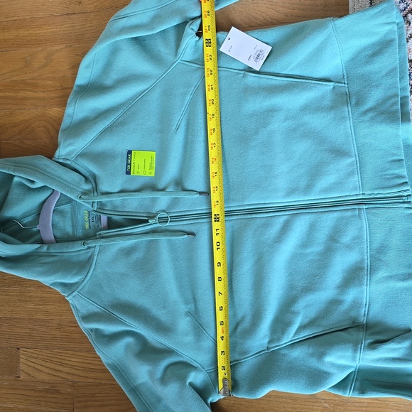 TEK GEAR WOMEN'S PLUS SIZE GREEN FRONT ZIP HOODIE SIZE XXL - Picture 8 of 15